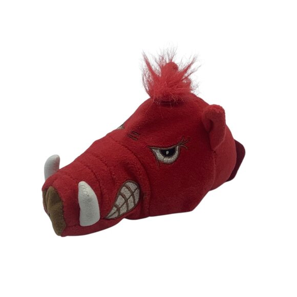 Silly Slammer Plush Collegiate Mascot Stuffed Animal Arkansas Razorbacks 6"x4.5" - Picture 1 of 8